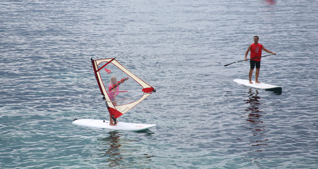 Windsurfing school in Bol